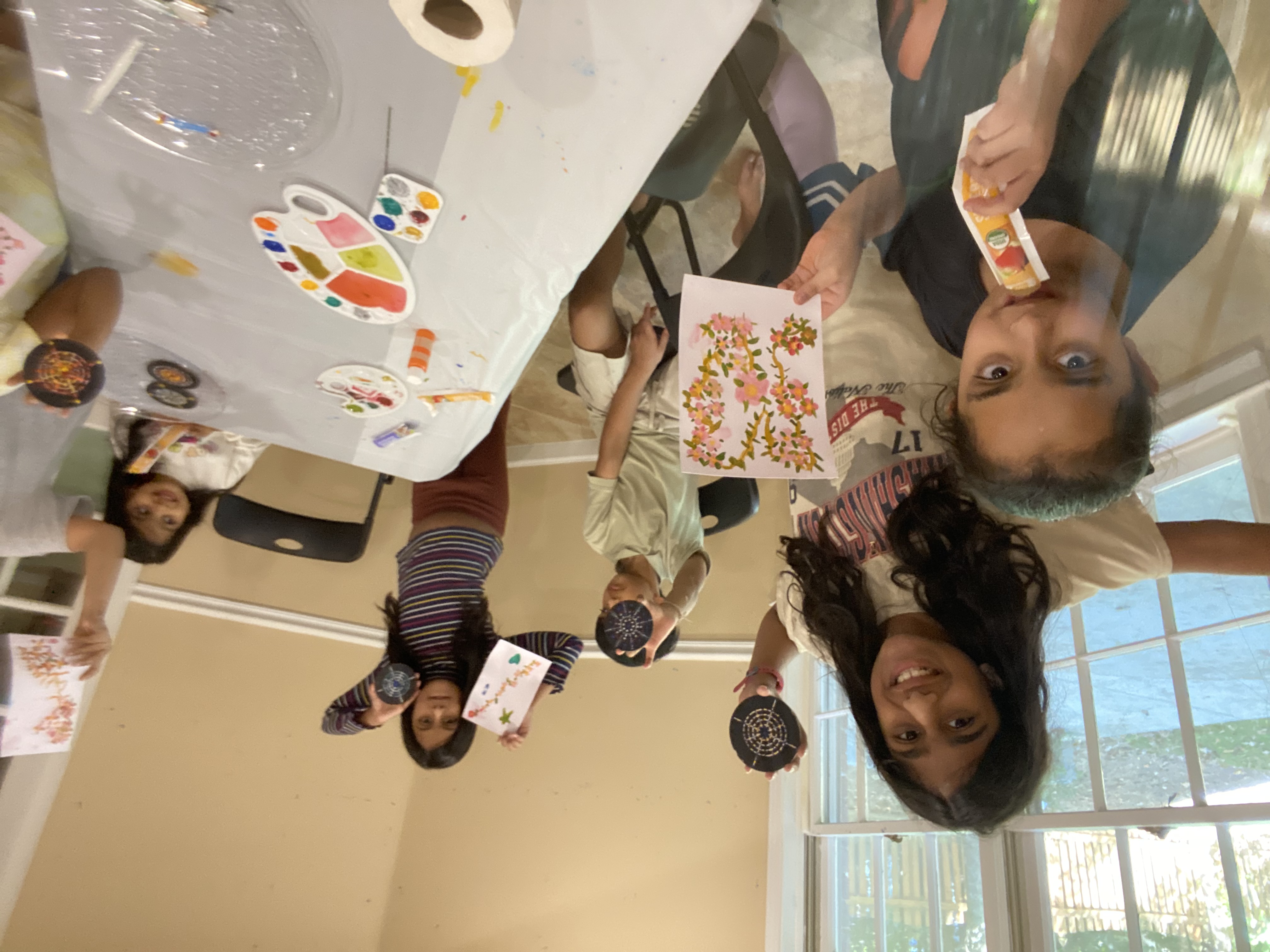 Kids creating at Born To Create Club